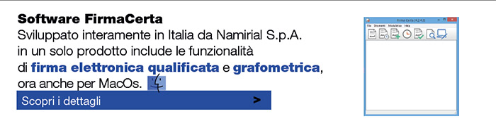 Software firma digitale, il software che include le funzionalità di firma elettronica qualificata e grafometrica