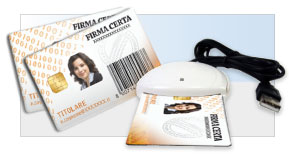 Firma Digitale - Smart Card Personalizzata